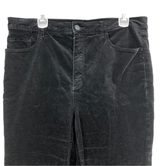 Seven 7 Tummyless High Rise Skinny Grey Velvet/Velour jeans SZ 8 - Picture 3 of 7